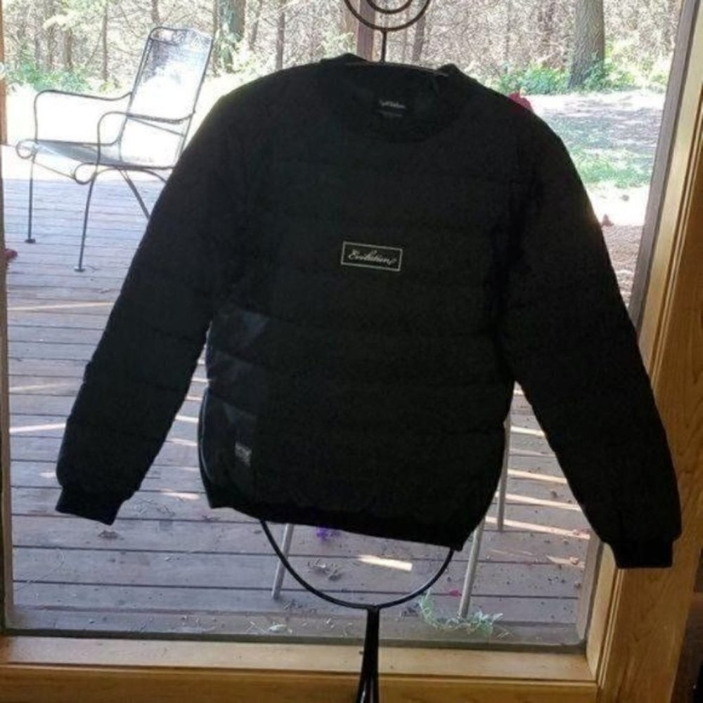 Eight Volume Evolution Black Quilted Puffer Pullover Jacket Mens Seoul Korea